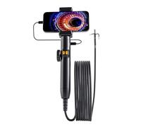 Caméra endoscopique flexible 1080p articulée à 360 degrés avec LED pour l'inspection du moteur