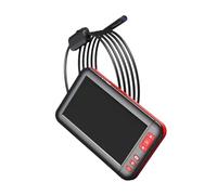 Caméra Endoscopique Industrielle avec Écran De 4.3 Pouces, Moniteur HD1080P, Endoscope D'inspection Voiture, Objectif 8MM, 8 LED, Câble USB Étanche Qualité d'image Nette(10m,Soft Cable Set)