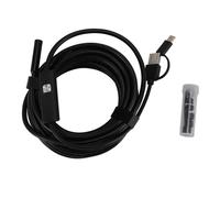 Caméra endoscopique USB C, Endoscope 8mm 1200P avec lumière LED réglable IP68 5m, caméra d'inspection serpent Type C