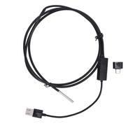 Caméra endoscopique USB Kuuleyn, caméra d'inspection industrielle HD à objectif unique de 3,9 mm, profondeur de champ de 15 à 20 mm, câble flexible de 1 m pour la réparation