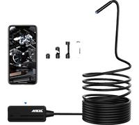 Caméra endoscopique WiFi, résolution 1080P, design étanche, endoscope HD Ancel, 5,5 mm, 5M