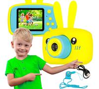Caméra Enfant Caméra Enfant 1080p Pour Enfants 30FPS LCD Mini Caméra HD JAUNE