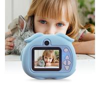 Caméra enfant Jacenvly 2.0MP avec caméra avant et arrière HD 1080p, double écran, compatible avec accessoires, cadeau original, liquidation