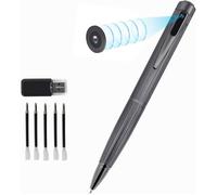 Caméra Espion - 1001 PILES BATTERIES - Stylo Caméra 1080P - 32 Go - Détection de Mouvement - HD 1920p