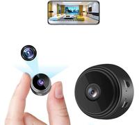 Camera Espion,1080P HD Mini Caméra Surveillance Interieur sans Fil Enregistrementavec WiFi Detecteur Mouvement Spy Cam Vision