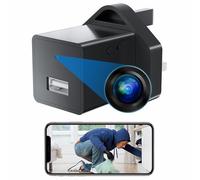 Caméra espion cachée avec chargeur USB 1080p HD WiFi avec détection de mouvement à distance contrôle par application micro petite caméra secrète d'intérieur sans fil pour maison bureau sécurité et