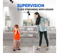 Caméra espion compacte, mini caméra WiFi sans fil cachée Full HD 1080p, objectif grand angle pour la lecture à distance, fonctionnement continu,