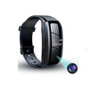 Caméra espion GENERIQUE Caméra espion HD 1080P DV, Montre angle large anti-secousse, réduction de bruit intelligent HDME - carte Micro SD 128GO, 720 minutes d'enregistrement