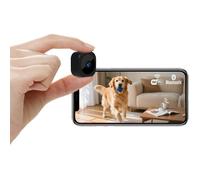 Camera Espion,Mini Caméra de Surveillance WiFi 1080P Intérieur/Extérieur,Micro Caméra Bluetooth avec Vision Nocturne,Détection de