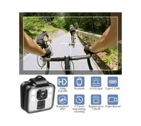 Caméra espion portable HD 1080p, enregistreur vidéo portable confortable pour les activités de plein air, caméra multifonctionnelle avec lampe