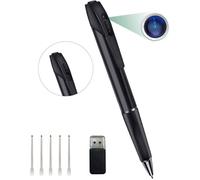 Caméra Espion Stylo Caméra Portables Cachée HD 1080P Mini Caméra Portables Micro Caméra Photographie et Enregistreur Vidéo