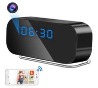 Caméra Espion TANGMI Horloge WiFi 2.4G & 5G Vision Nocturne HD 1080P