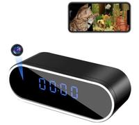 Caméra Espion WiFi Cachée Caméra D'horloge Caméra sans Fil HD 1080P avec Détection Automatique Prend en C179