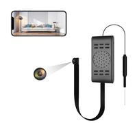 Caméra Espion WiFi sans Fil Mini 1080P caméra cachée caméra de Surveillance caméra bébé sécurité vidéo avec détection de Mouvement pour extérieure Interieure enregistreu