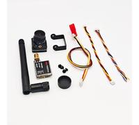 Caméra et émetteur Set TS5823PRO 200MW 600MW 5. 8 GHz 40ch avec CMOS 1 3 1800TVL 2 Lens 1 mm Compatible avec Les modèles de Course RC Drones(600mw vtx cam)