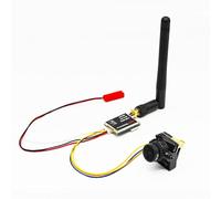 Caméra et émetteur Set TS5823PRO 200MW 600MW 5. 8 GHz 40ch avec CMOS 1 3 1800TVL 2 Lens 1 mm Compatible avec Les modèles de Course RC Drones(200mw vtx cam)