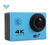 Caméra Étanche 4K Sport Ecran LCD 2' Pouces Option Slow Motion Wi-Fi HDMI Bleu + SD 32Go YONIS Bleu G