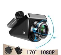Caméra étanche Caméra Recul pour Voiture AHD 170 ° Vision Nocturne Full HD Avant pour Véhicule Lentille Dorée Fisheye d'aide au stationnement(720P)