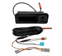 Caméra étanche Caméra Trajectoire Dynamique avec Poignée Coffre Voiture Vue Arrière pour MQB pour VW pour Bora pour Tharu Vision Nocturne Étanchéité(Small Handle)