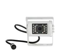 Caméra Étanche pour Camion Van Bus Blanc 4PIN HD CCD IR Nuit pour Vision Voiture Vue Arrière Caméra De Recul