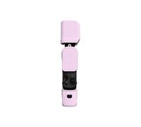 Caméra Étui de Protection en Silicone pour Insta360 Luna Ultra, Housse de Protection intégrale résistante aux Rayures avec Protections d'écran pour l'objectif(Rose)