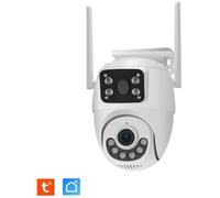 Caméra extérieure connectée - KYF - Wifi - Rotative PT- Doubles capteurs 2 x 3MP