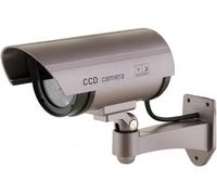 Caméra extérieure factice à LED