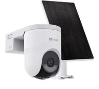 EZVIZ Caméra de surveillance HB8 Lite 2K+ Vision nocturne couleur Panneau solaire
