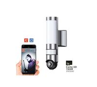 Caméra Extérieure Motorisée 220V avec Eclairage LED 1600LM