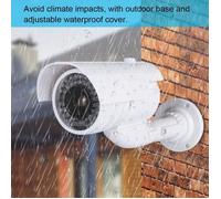 Caméra factice étanche SURENHAP - MR-2000 - LED rouges - Accessoires climatiques - 2 piles AA