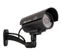 Caméra factice - IR9000 - Imitation réaliste - Étanche - LED rouge clignotante