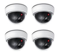 Caméra factice LED 4 unités sécurité dissuasion DC2300