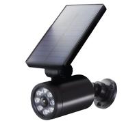 Caméra Factice Solaire Clignotant LED Détecteur de Mouvement Maclean