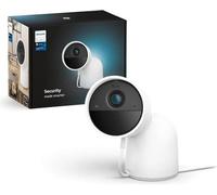 Caméra filaire avec support de bureau - Philips Hue - Secure - HD 1080P - Intérieure ou extérieure - Blanc