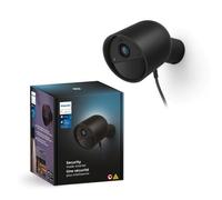 Caméra filaire - Philips Hue - Secure - HD 1080P - Utilisation intérieure ou extérieure - Contrôle avec une seule application - Noir