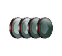 Camera Filter, Kit de filtres Bright Day, 4 Paquets ND8/PL,ND16/PL,ND32/PL et ND64/PL, compatibles avec Les Accessoires de Photographie Insta360 GO Ultra