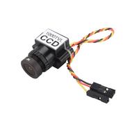 Caméra FPV 1000 TVL 1/3 CCD 5-20 V M12, Objectif 110 2,8 mm, Commutable NTSC/PAL pour Drone FPV
