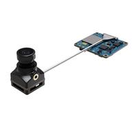 Caméra FPV 4K avec Champ De Vision De 140°, Système Vidéo Commutable NTSC/PAL for Les Courses De Drones