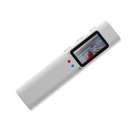 Caméra FPV du Corps HD, 2,7k 1080p 110 Degrés Grand Angle de Taille Montée sur Le Corps Tiny Taille avec Une Application D'écran de 0,96 Pouce Visiant FPV pour la Marche de (White)