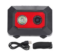 Caméra frontale 1080p polyvalente avec projecteur LED, mode lampe SOS, lampe frontale 2 en 1, vision nocturne, idéale pour les voyages en