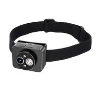 Caméra frontale pour l'enregistrement | Appareil photo, lampe frontale éclairée pour le sport, fournitures électroniques de course | Structure portable Produits électroniques de contrôle de détection