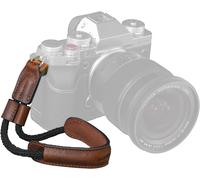 Camera Hand Strap, Vintage Leather Strap for Fujifilm X-T5/X-T4/X-T3/X-T30/X-E4/X100V and Other Mirrorless DSLR SLR, Adjustable Security Strap, Brown - 3926, brown