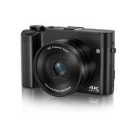 Caméra HD à double objectif écran tactile DC218T 4K Black