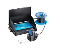 Caméra HD Fish Finder avec écran IPS - Image grand angle et pare-soleil pour observer les activités souterraines en mer, lac, rivière et étang pour la pêche (30 m)