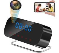 Caméra Horloge 120° WiFi Espion Caméra Cachée HD 1080P Mini Caméra Espion WiFi avec Détection de Mouvement et Prise en Charge [314]