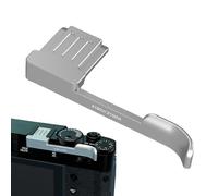 Camera Hot Shoe Thumb Up Grip - Support Ergonomique Thumb Support, Support Appareil Photo Léger | Adaptateur Anti-Scratch Hot Shoe, Accessoire Noir/Argenté, Thumbs Console pour Rue Voyage, Studio