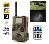 Caméra Infrarouge Détecteur Vision Nocturne Chasse Gsm Mms 12mp 1080p Camouflage + Sd 4go Yonis