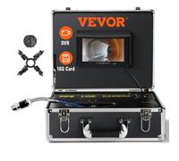 Caméra inspection canalisation 20 m avec écran 7 pouces DVR et endoscope IP68 pour conduits plomberie et zones difficiles d'accès
