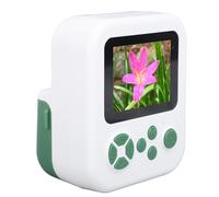 Camera Instant Print, 2.4 inch IPS Screen Selfie Digital Camera with 1080P Videos Portable Travel Camera for Boys Girls Kids Age 3-12 (Green)