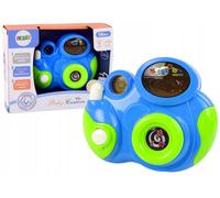 Caméra interactive Pour votre bébé Mélodies de lumière et de sons COULEUR BLEUE